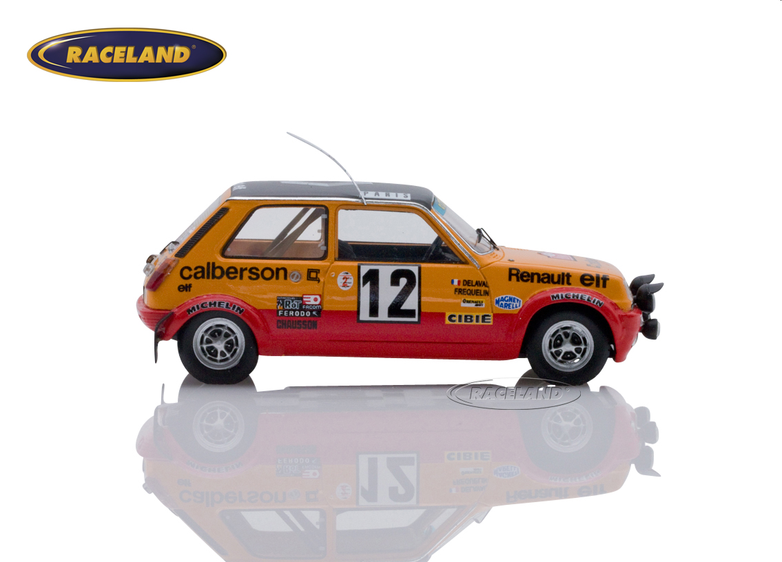 Renault 5 Alpine elf Calberson 3° Rallye Monte Carlo 1978