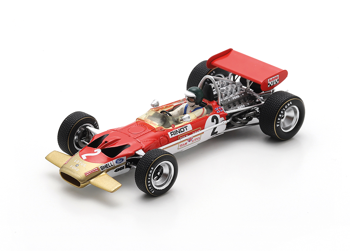 Lotus 49B Cosworth V8 F1 Gold Leaf winner US GP Watkins Glen 1969