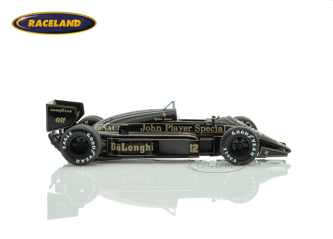 Lotus 98T Renault V6 F1 JPS Team winner US GP Detroit 1986