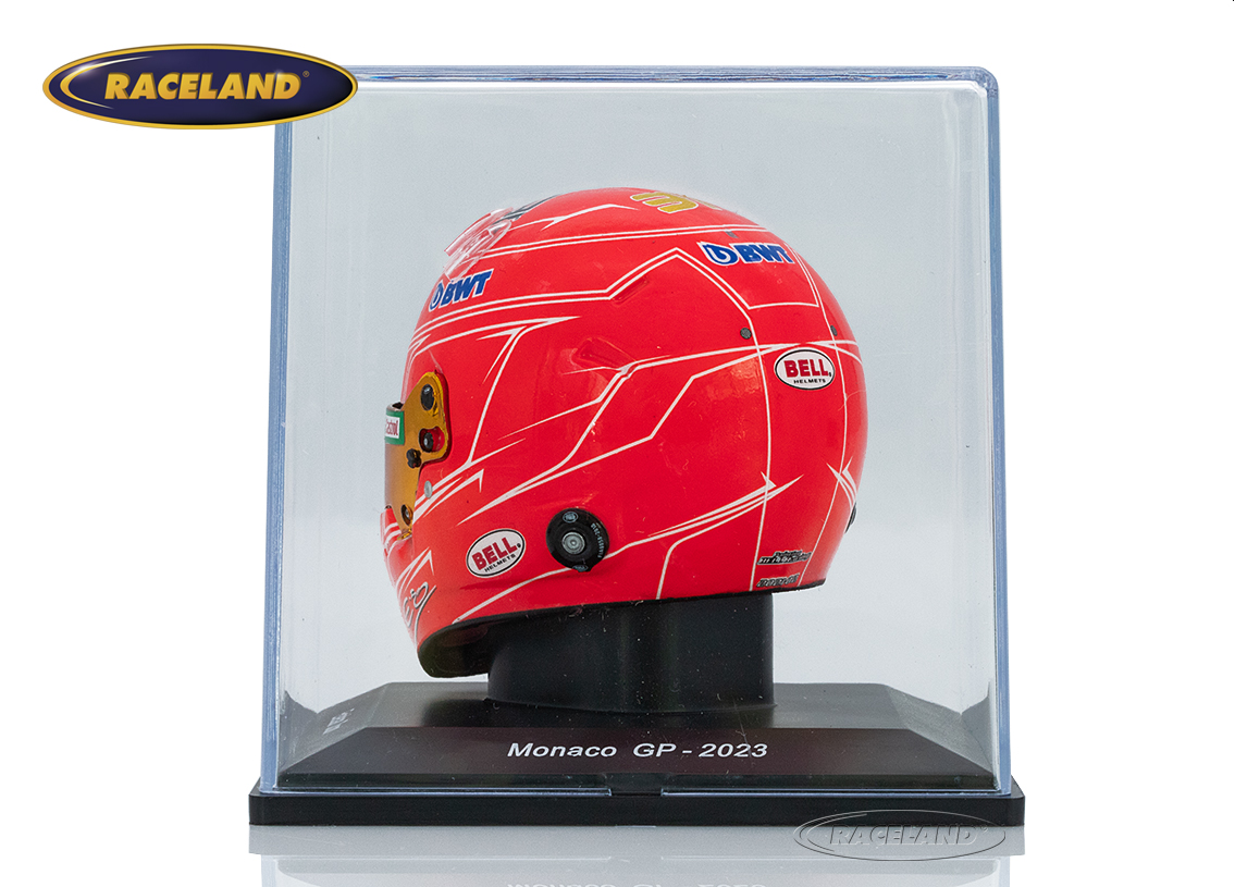 Helmet F1 Team Alpine BWT Monaco GP 2023