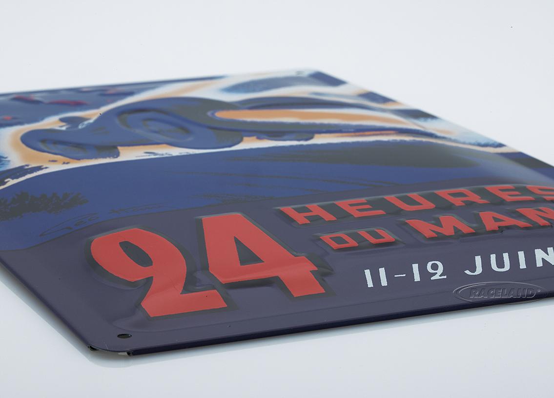 tin sign 24h Le Mans Racing Night 20 x 30cm