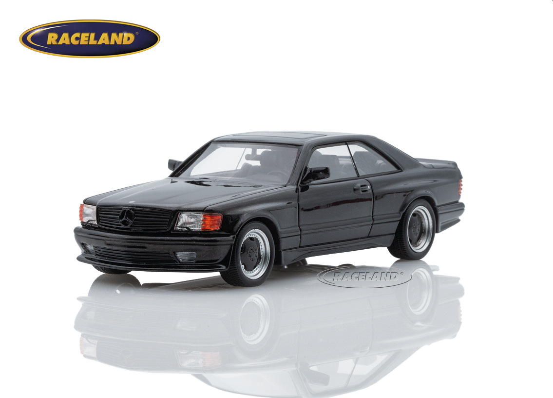 Mercedes-Benz 560 SEC AMG wide body 1989 - black