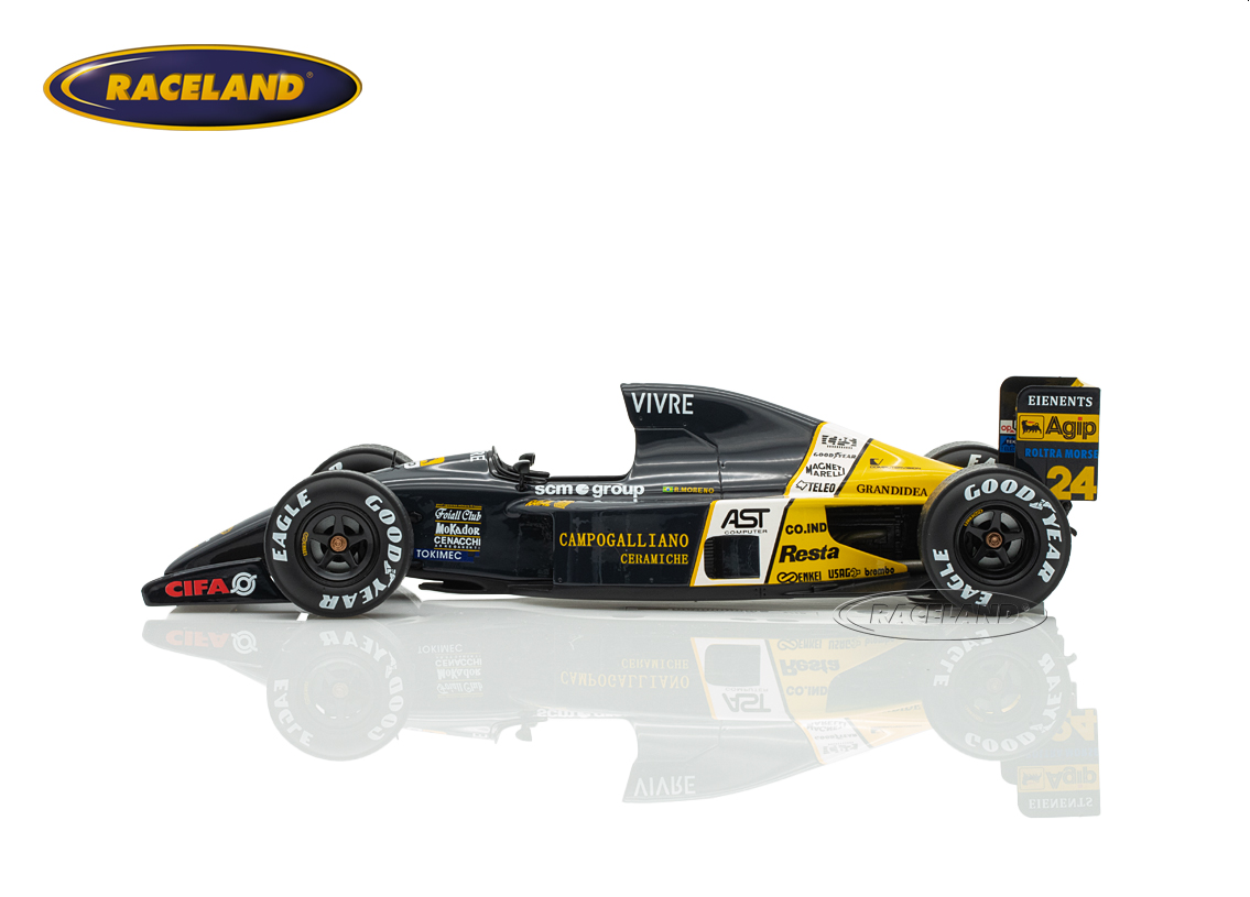 Minardi M191 Ferrari V12 F1 16° Australian GP Adeleide 1991