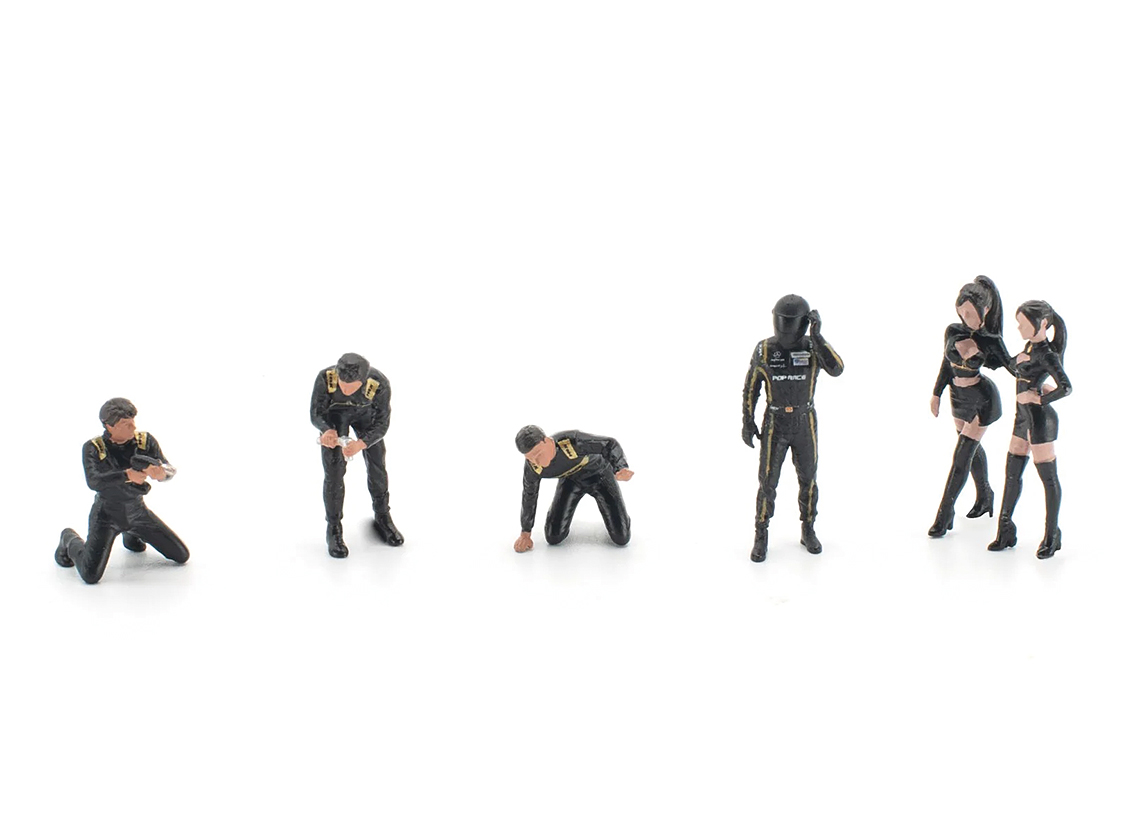 Team Crew 6 figurines