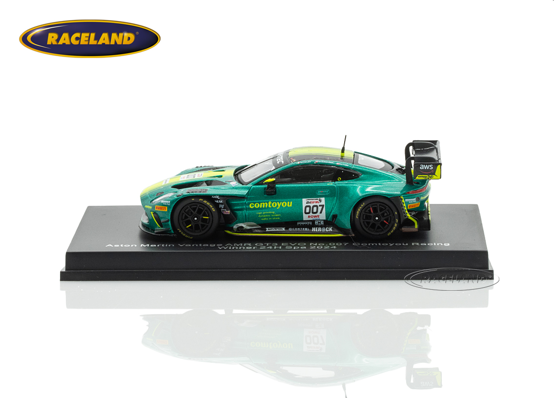 Aston Martin AMR GT3 EVO Comtoyou Racing winner Spa 24H 2024