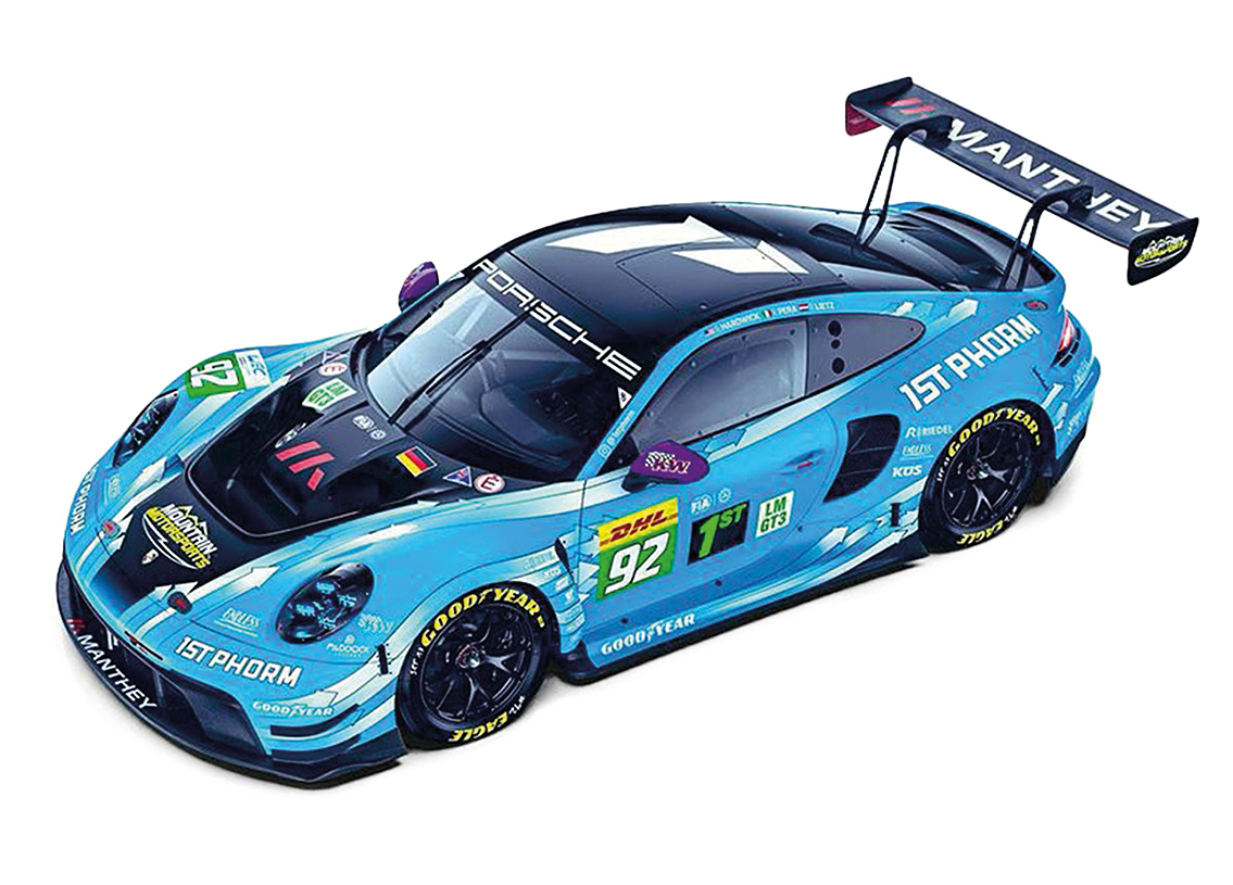 Porsche 911 GT3 R Manthey 1st Phorm 33° Le Mans 2025