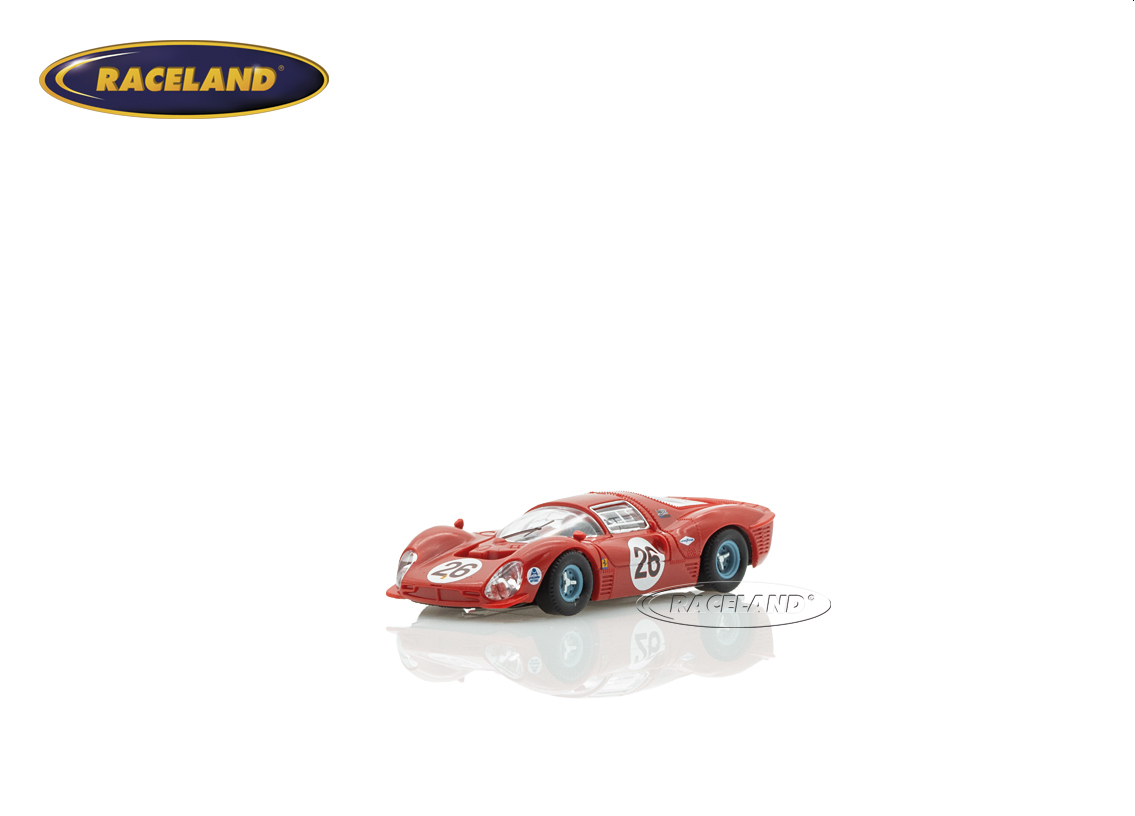 Ferrari 412 P Berlinetta N.A.R.T. 3° Daytona 24H 1967