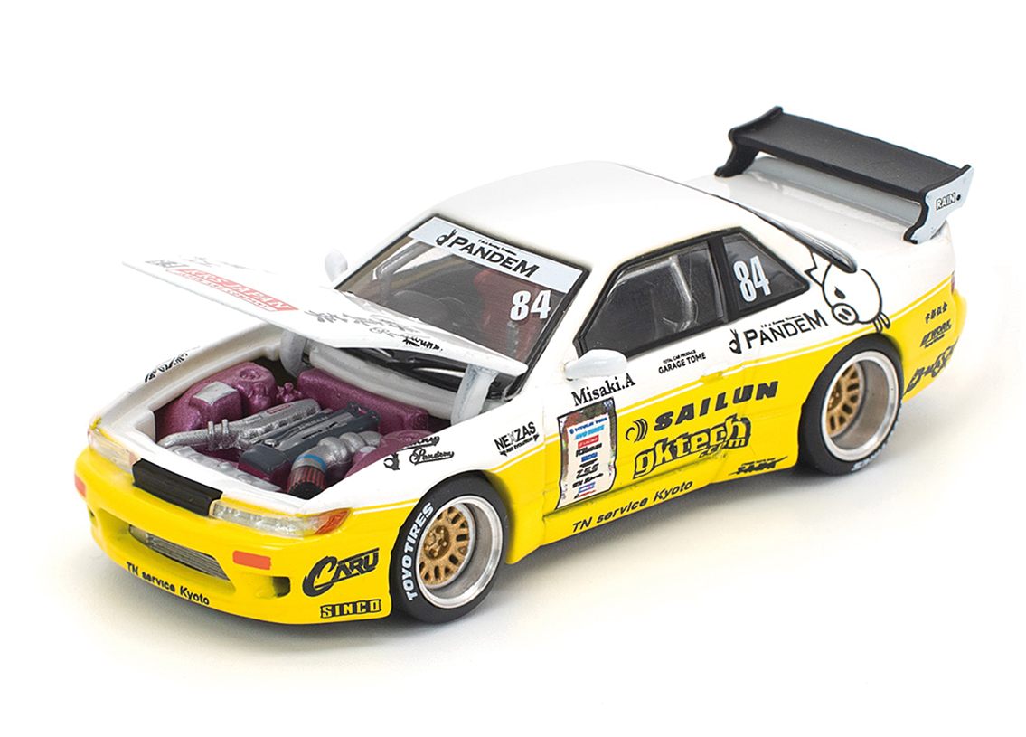 Nissan Silvia S13 Pandem D1 - yellow - white