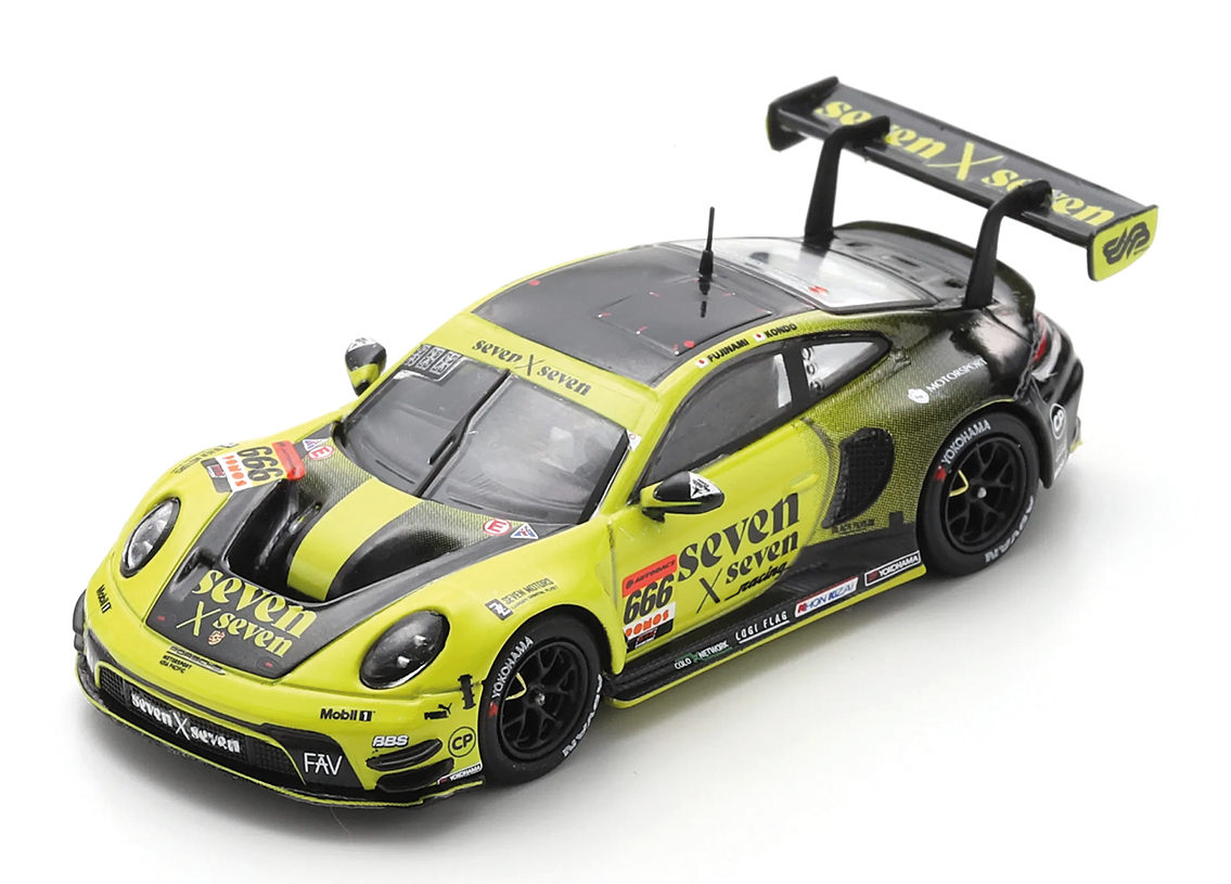 Porsche 911 GT3 R seven x seven Racing GT300 Super GT Japan 2025