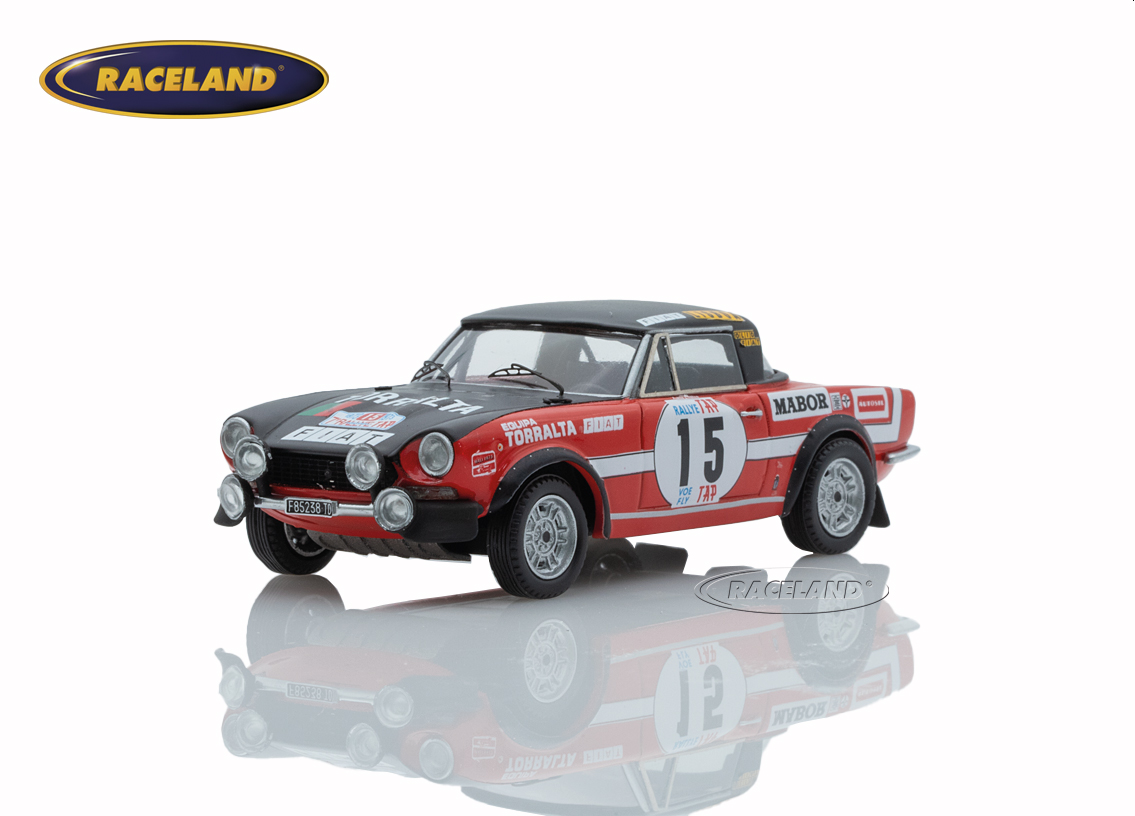 Fiat 124 Sport Spider Torralta Fiat 4° TAP Rallye Portugal 1973