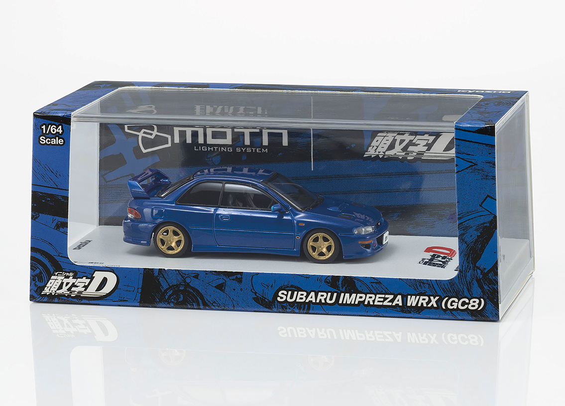 Subaru Impreza WRX STI Initial D 1995 with LED front and rear lights