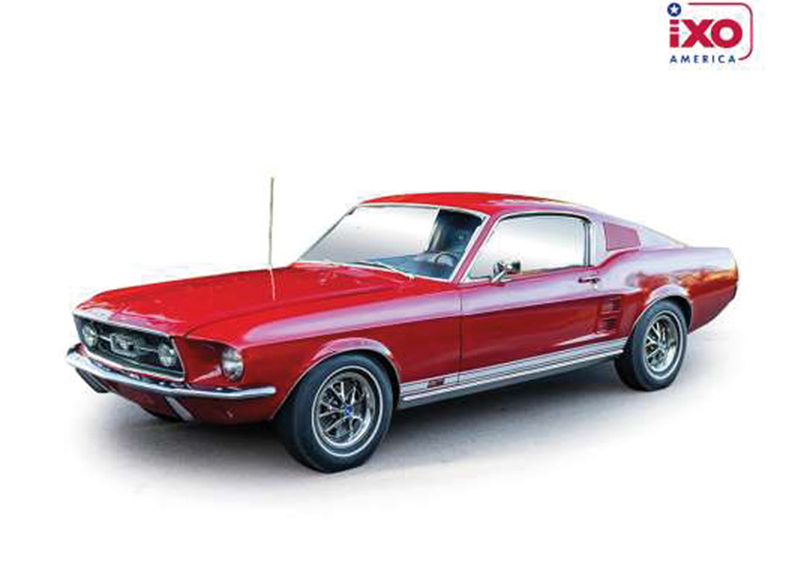 Ford Mustang GTA Fastback 1967 candyapple red