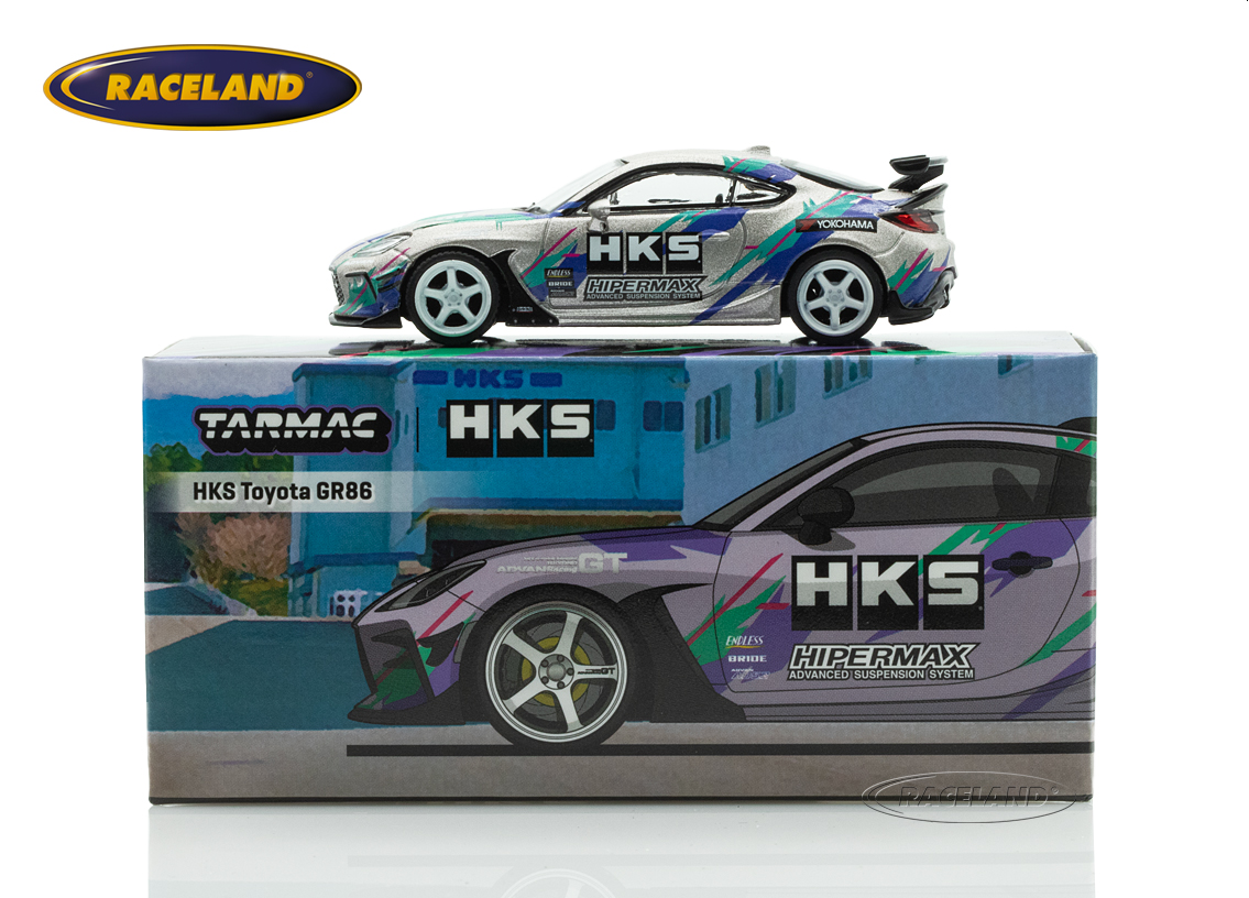 Toyota GR86 HKS 2024 - in a limited HKS tin can