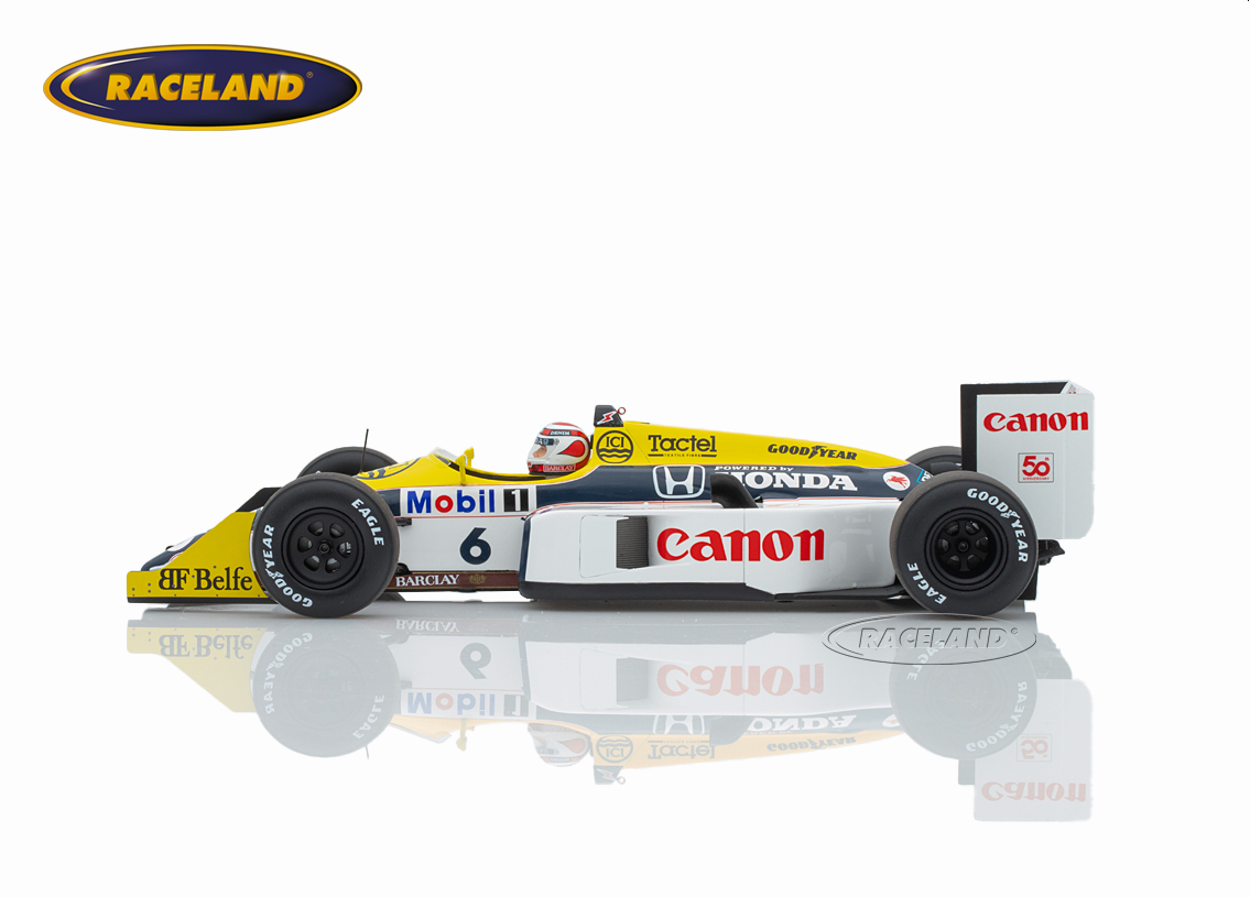 Williams FW11b Honda V6 Turbo F1 Canon winner Italian GP World Champion 1987