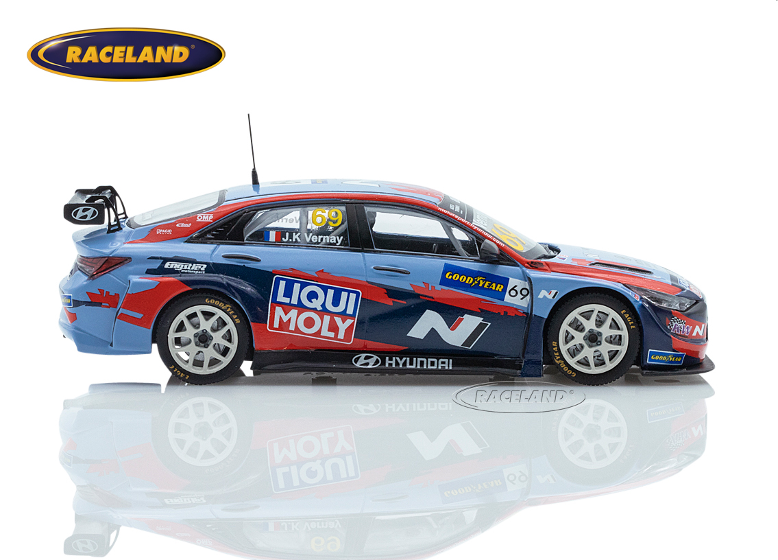 Hyundai Elantra N TCR Liqui Moly winner Race 2 WTCR Germany 2021