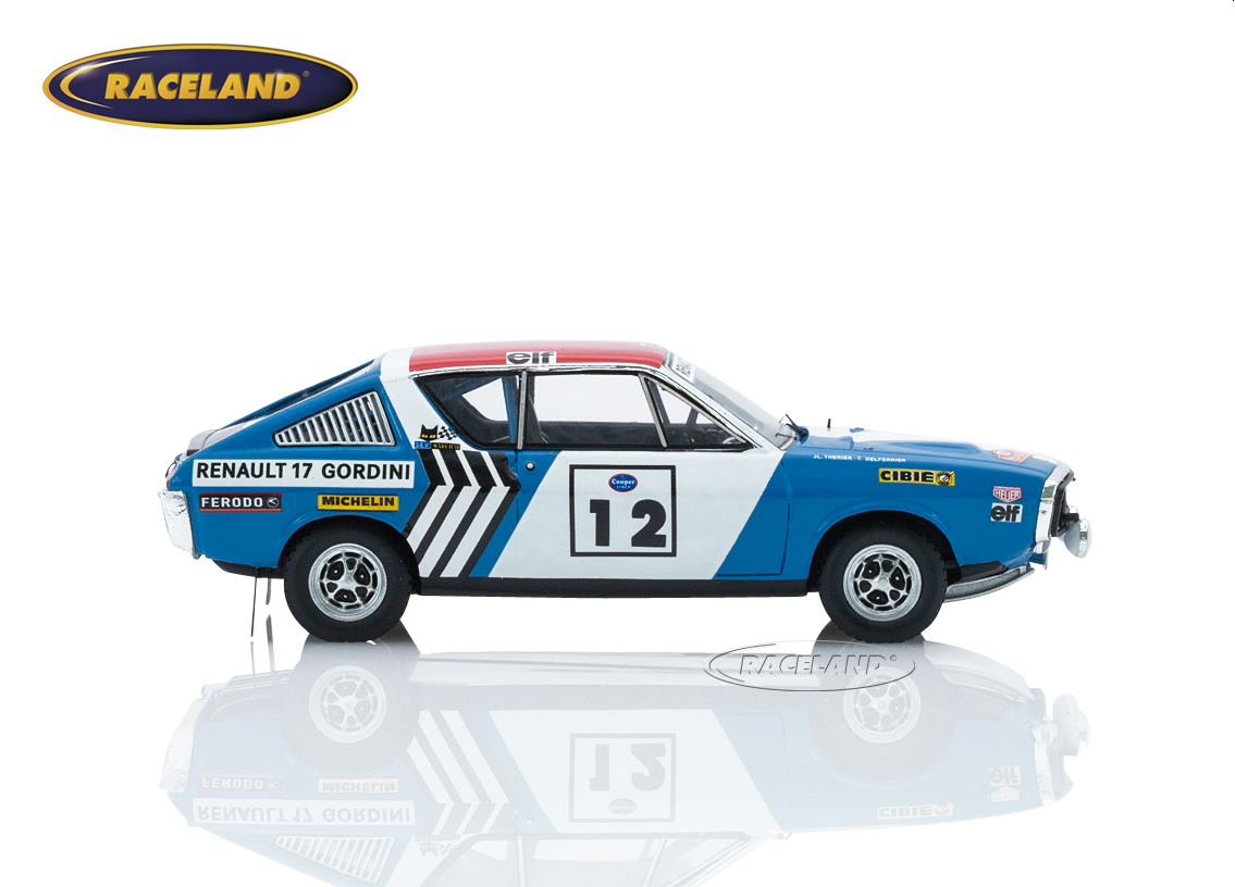 Renault 17 Gordini winner Rally Press on Regardless Michigan WRC 1974