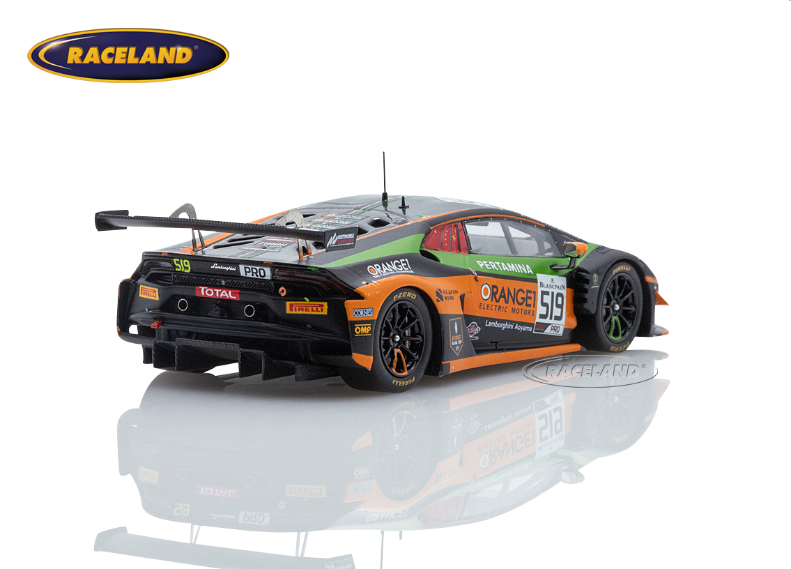 Lamborghini Huracan GT3 Evo Orange 1 FFF Racing 21° Spa 24H 2019