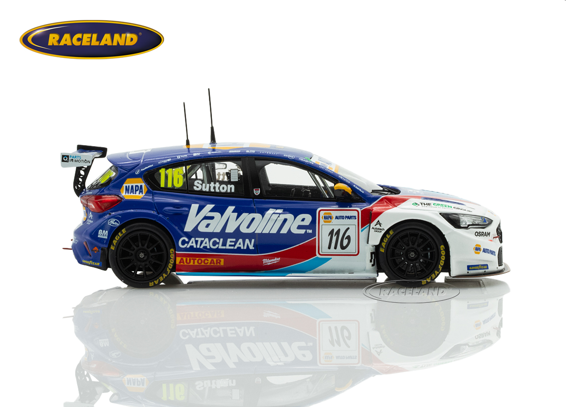 Ford Focus NAPA Racing Valvoline BTCC Silverstone 2025