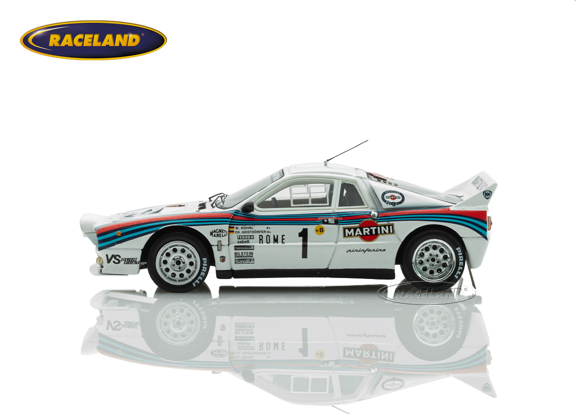 Lancia 037 Rally Martini Racing winner Rallye Monte Carlo 1983