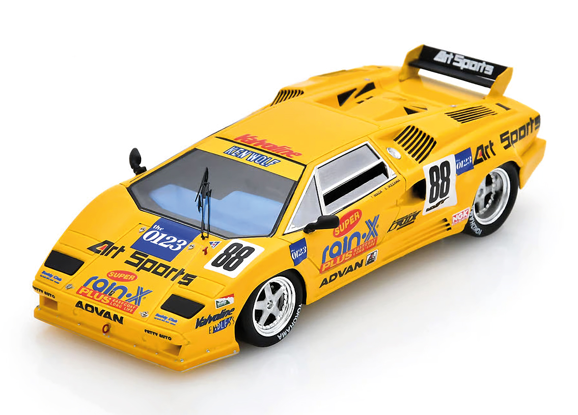 Lamborghini Countach Rain X-Art GT1 JGTC Fuji 1994