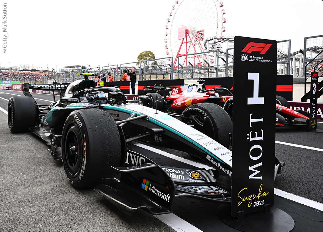 Mercedes F1 W17 AMG Petronas F1 winner Japanese GP 2026