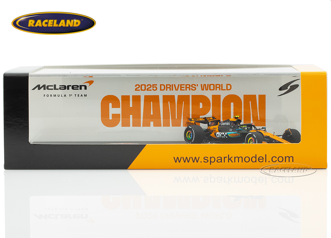 McLaren MCL39 Mercedes F1 3° Abu Dhabi GP World Champion 2025