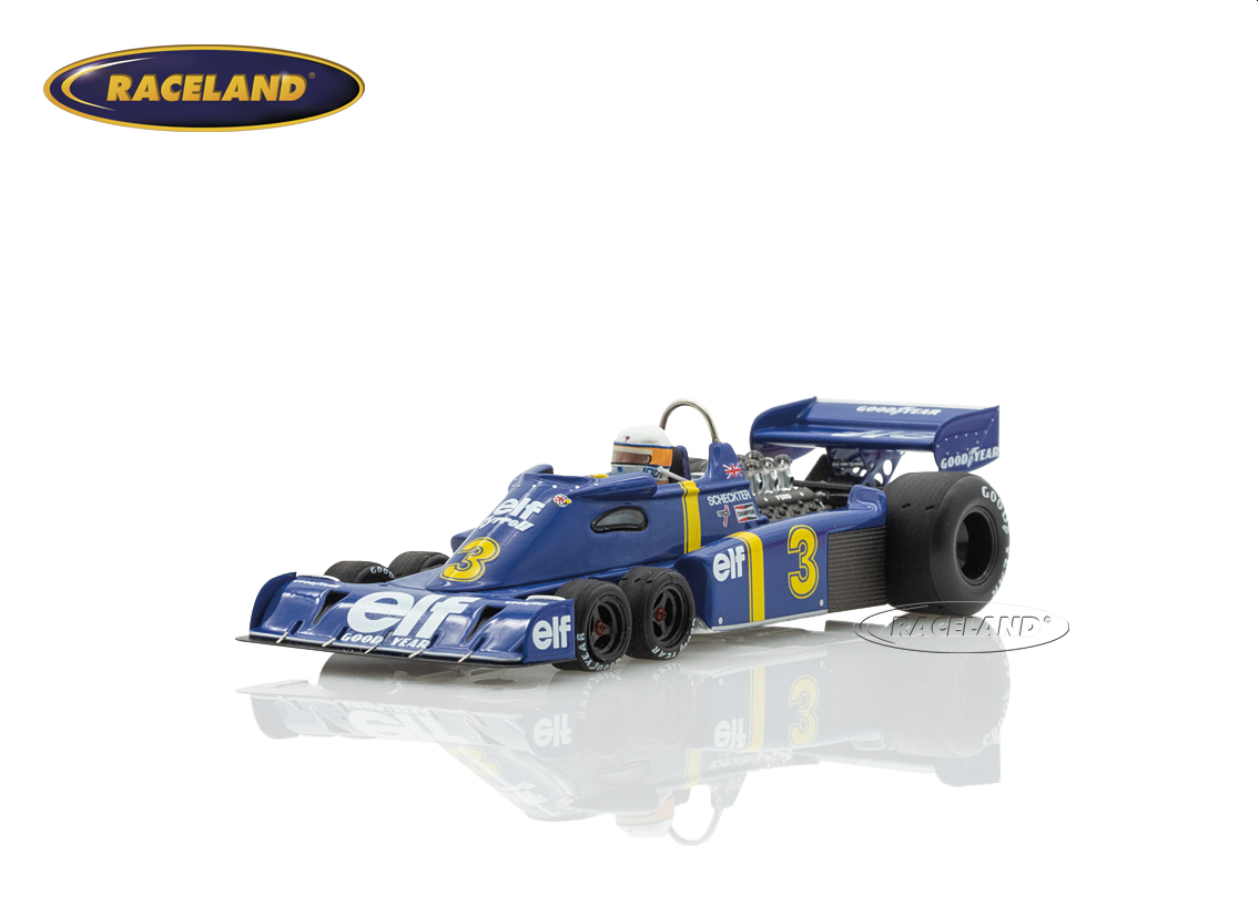 Tyrrell P34 Cosworth V8 elf Team Tyrrell F1 winner Swedish GP Anderstorp 1976