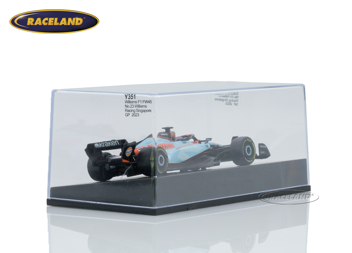 Williams FW45 Mercedes F1 Gulf Design 11° Singapore GP 2023