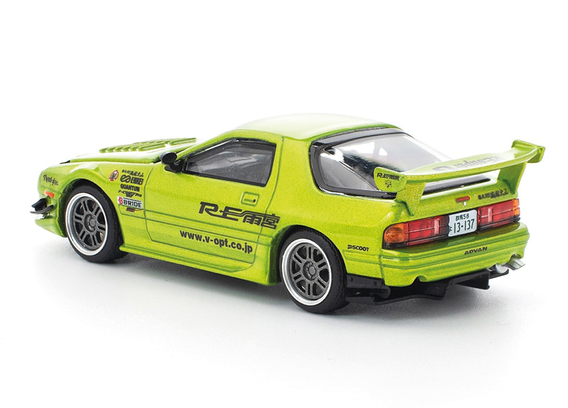 Mazda RX7 FC35 Re-Amemiya Test Type-01 Goodride - luminous green