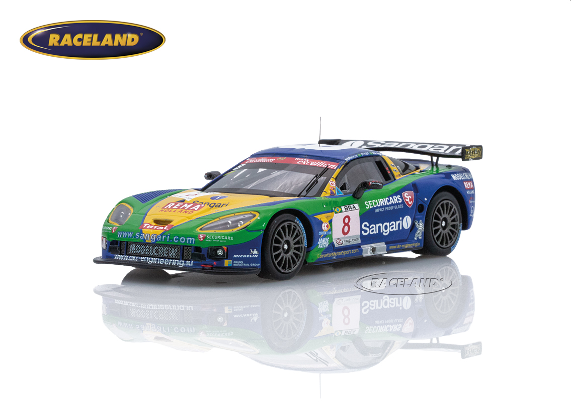 Chevrolet Corvette C6.R Z06 Sangari Team Brazil 24H Spa 2009