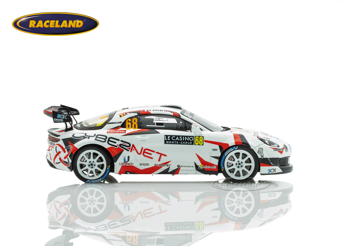 Alpine A110 Rally RGT Chazel Technologie Course 42° Rallye Monte Carlo 2025