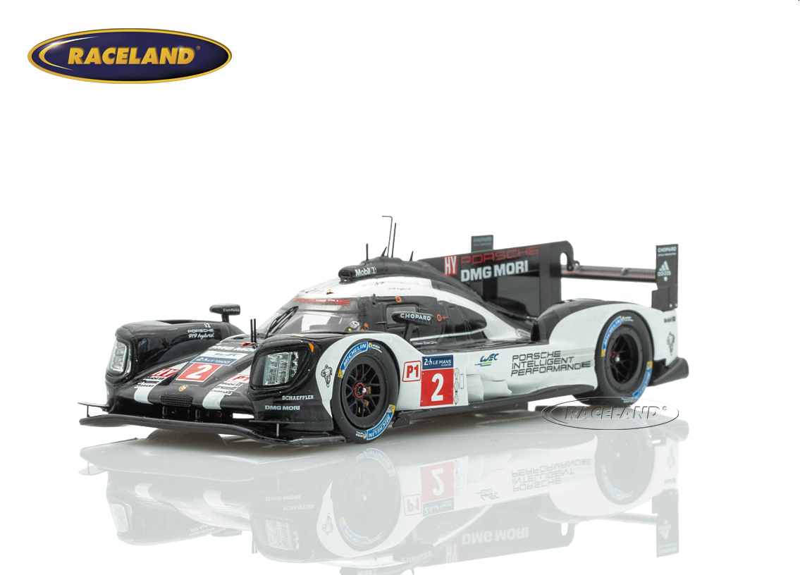 Porsche 919 Hybrid LMP1 Team Porsche winner Le Mans 2016