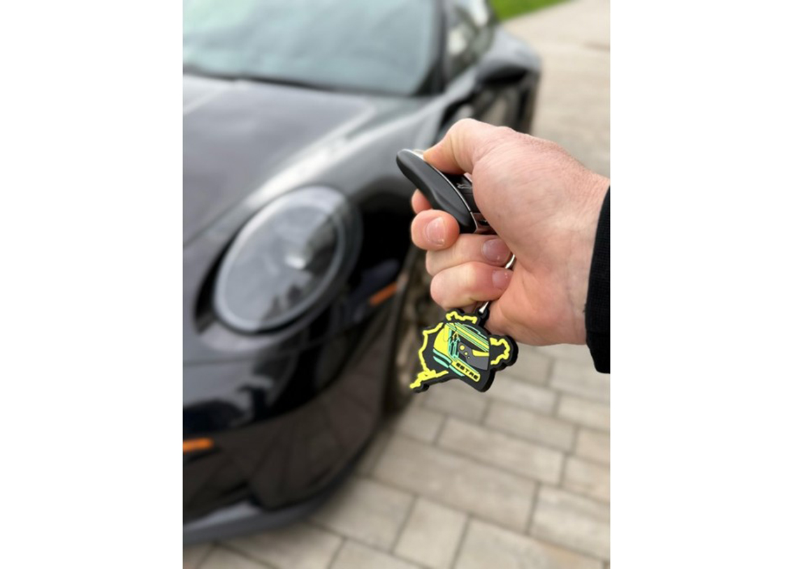 Key Chain Kevin Estre Collection Nürburgring