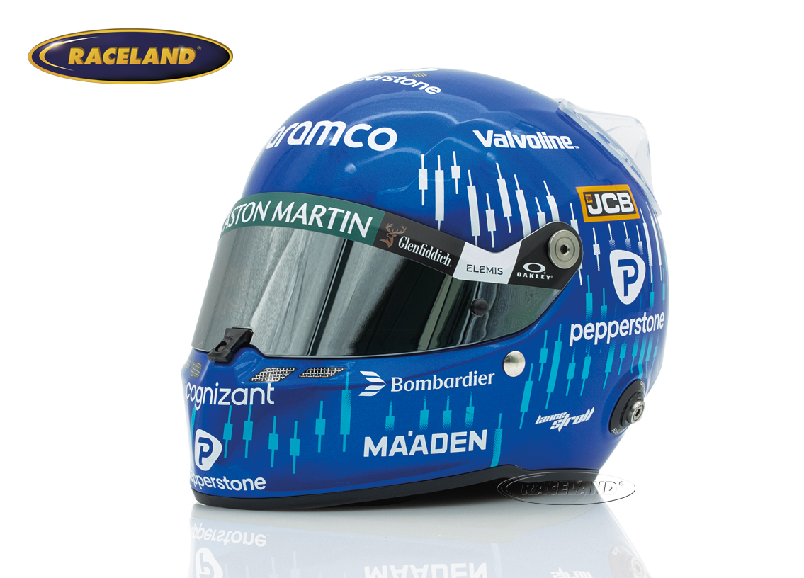 Helmet Aston Martin Aramco F1 Team Australian GP 2025
