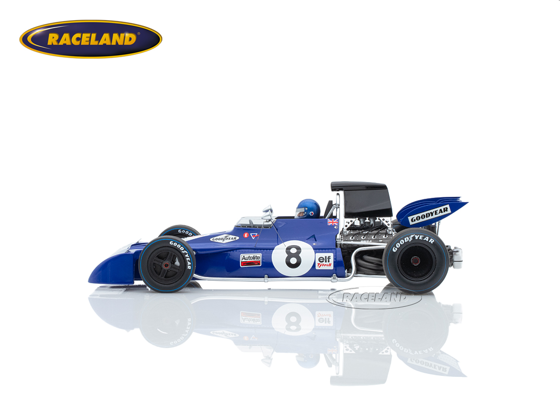 Tyrrell 004 Cosworth V8 F1 elf French GP Clermont-Ferrand 1972