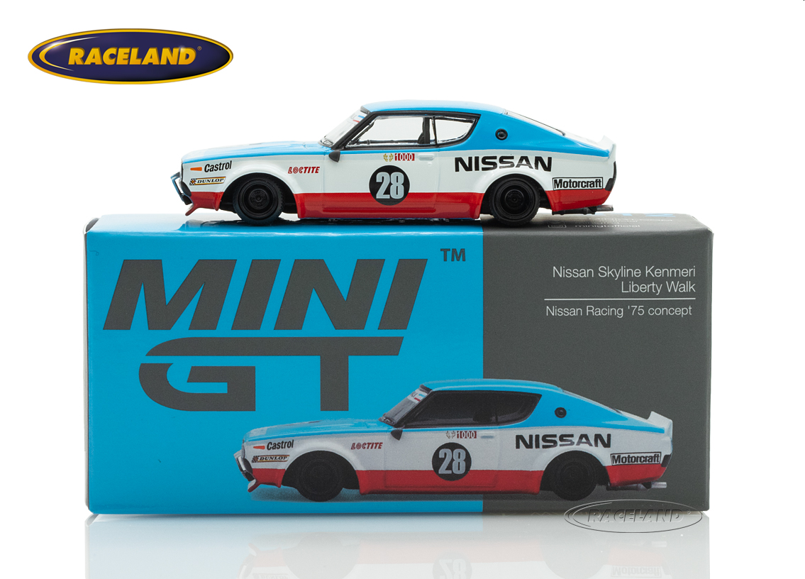 Nissan GT-R (KPGC110) Skyline Kenmeri Liberty Walk Racing 75 Concept 2024