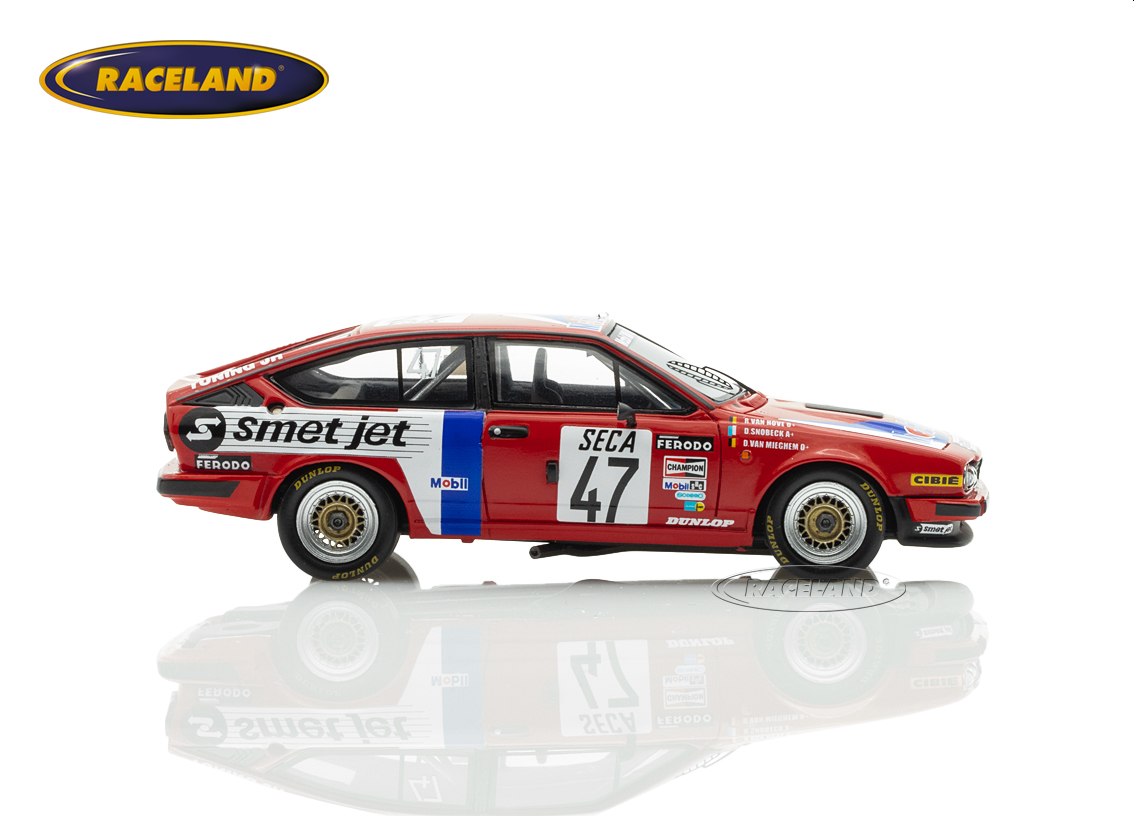 Alfa Romeo GTV6 van Hove Mobil Smet Jet 24H Spa ETCC 1982