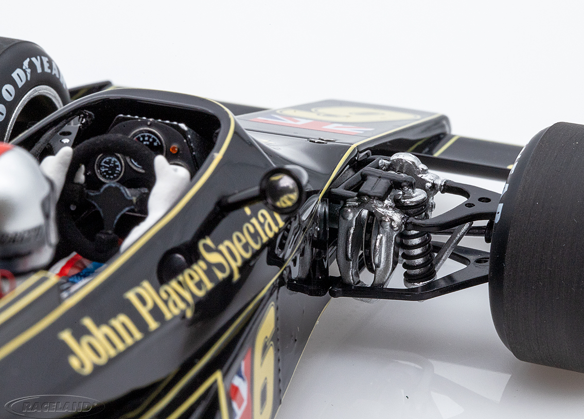 Lotus 77 Cosworth V8 F1 John Player Team Lotus Brazilian GP Interlagos 1976