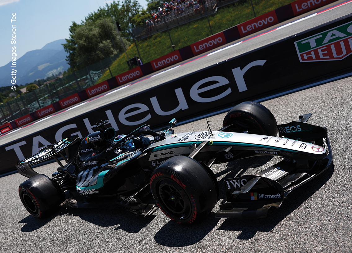 Mercedes F1 W17 AMG Petronas F1 winner Austrian GP 2026
