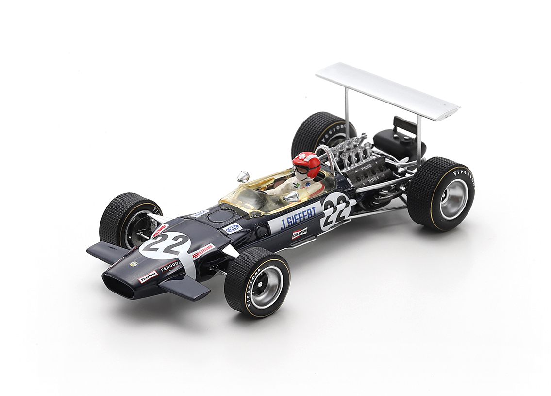 Lotus 49B Cosworth V8 F1 Rob Walker winner British GP Brands Hatch 1968