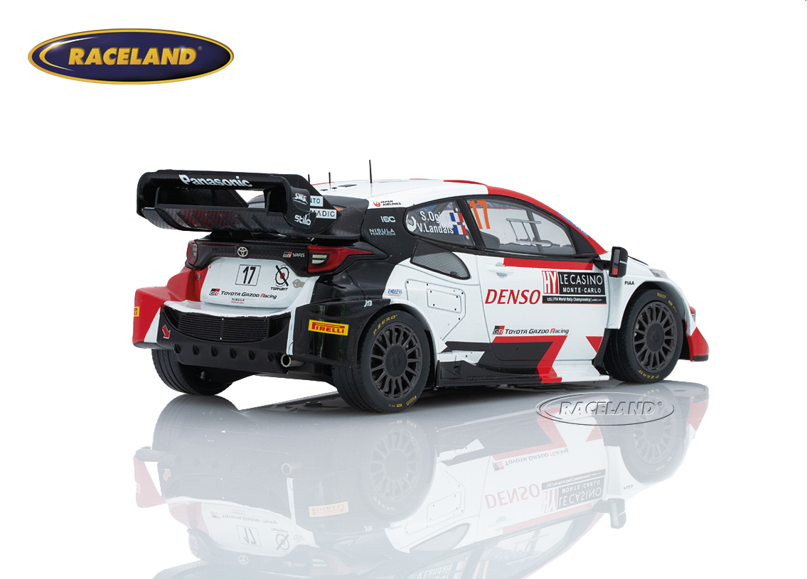 Toyota GR Yaris Rally1 Gazoo Racing WRT winner Rallye Monte Carlo 2023