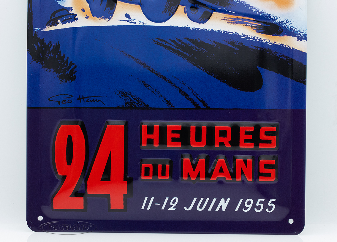 tin sign 24h Le Mans Racing Night 20 x 30cm