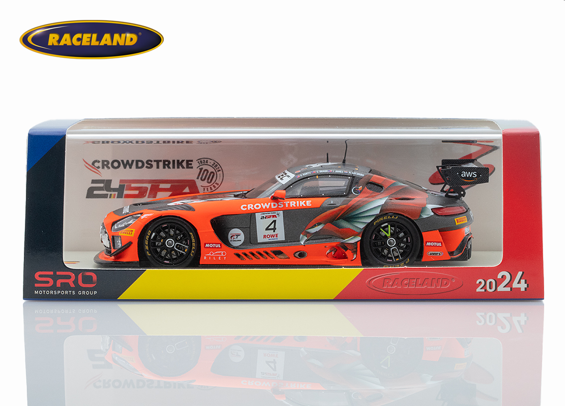 Mercedes AMG GT3 Evo CrowdStrike by Riley winner Pro-Am 29° 24H Spa 2024