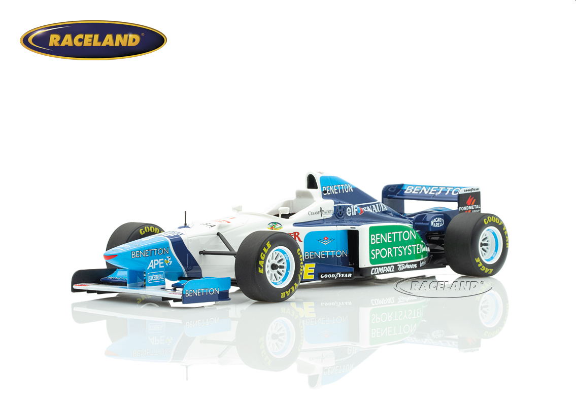Benetton B196 Renault V10 Mild Seven Monaco GP 1996