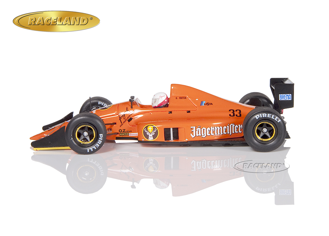 Eurobrun ER189 Judd F1 Jägermeister German GP Hockenheim 1989
