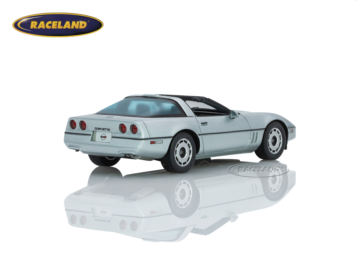 Chevrolet Corvette C4 1984 open - silver