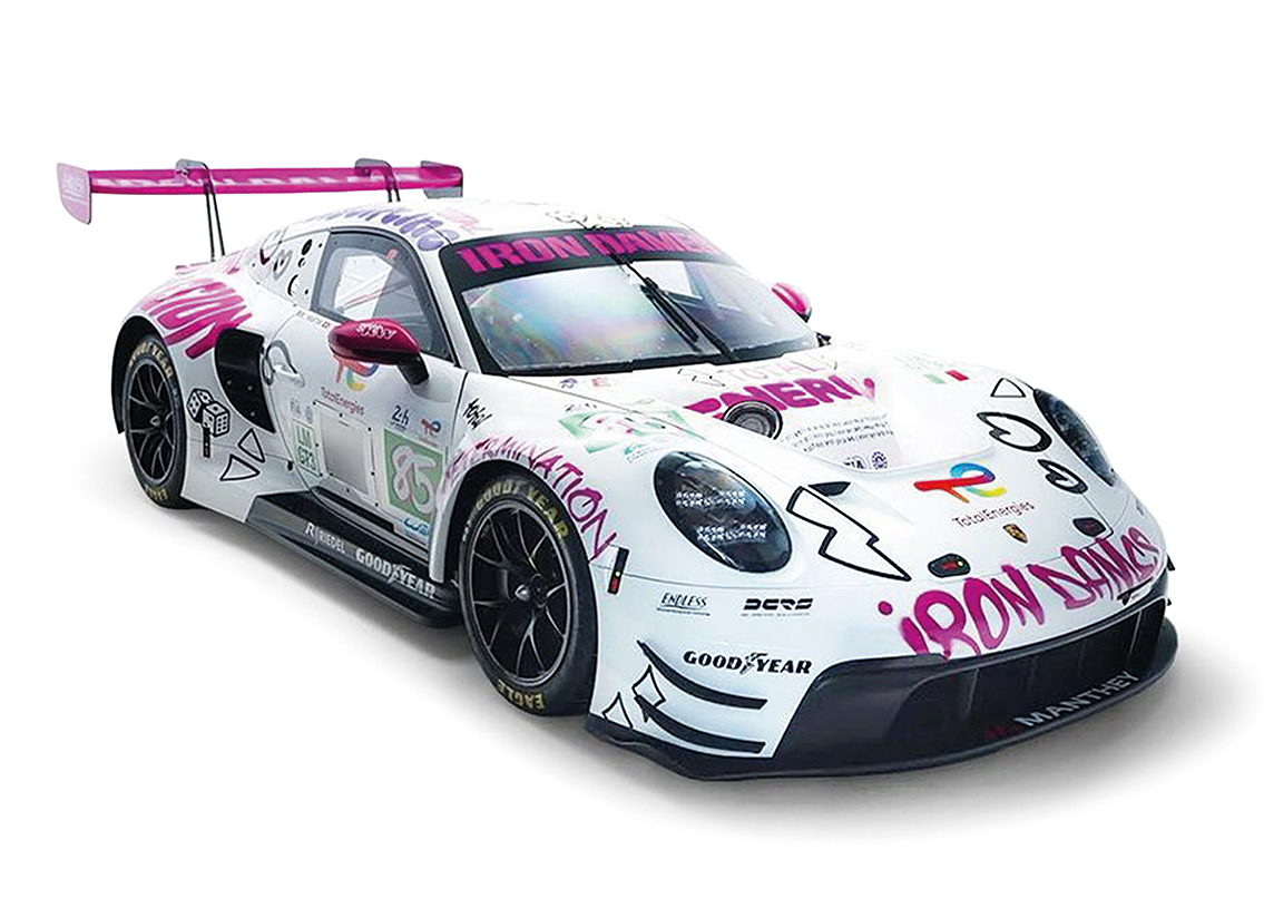 Porsche 911 GT3 R Iron Dames 48° Le Mans 2025