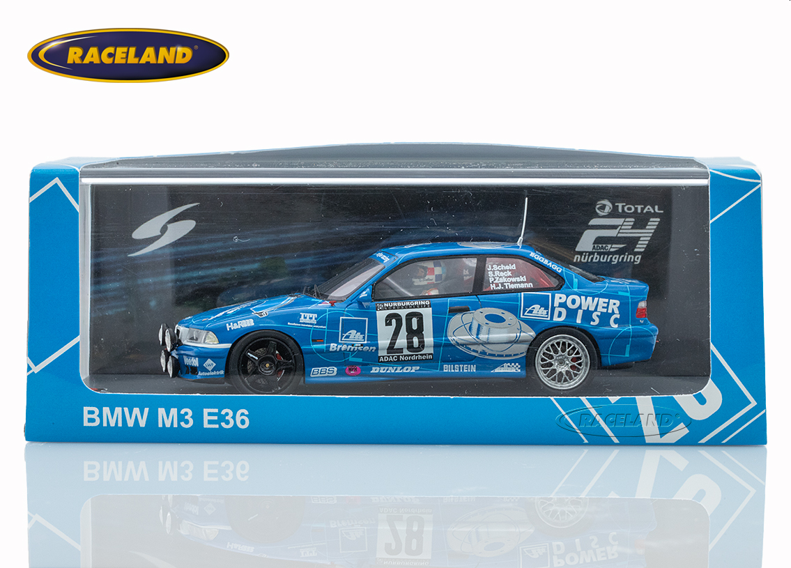 BMW M3 E36 Scheid Motorsports winner 24H Nürburgring 1997