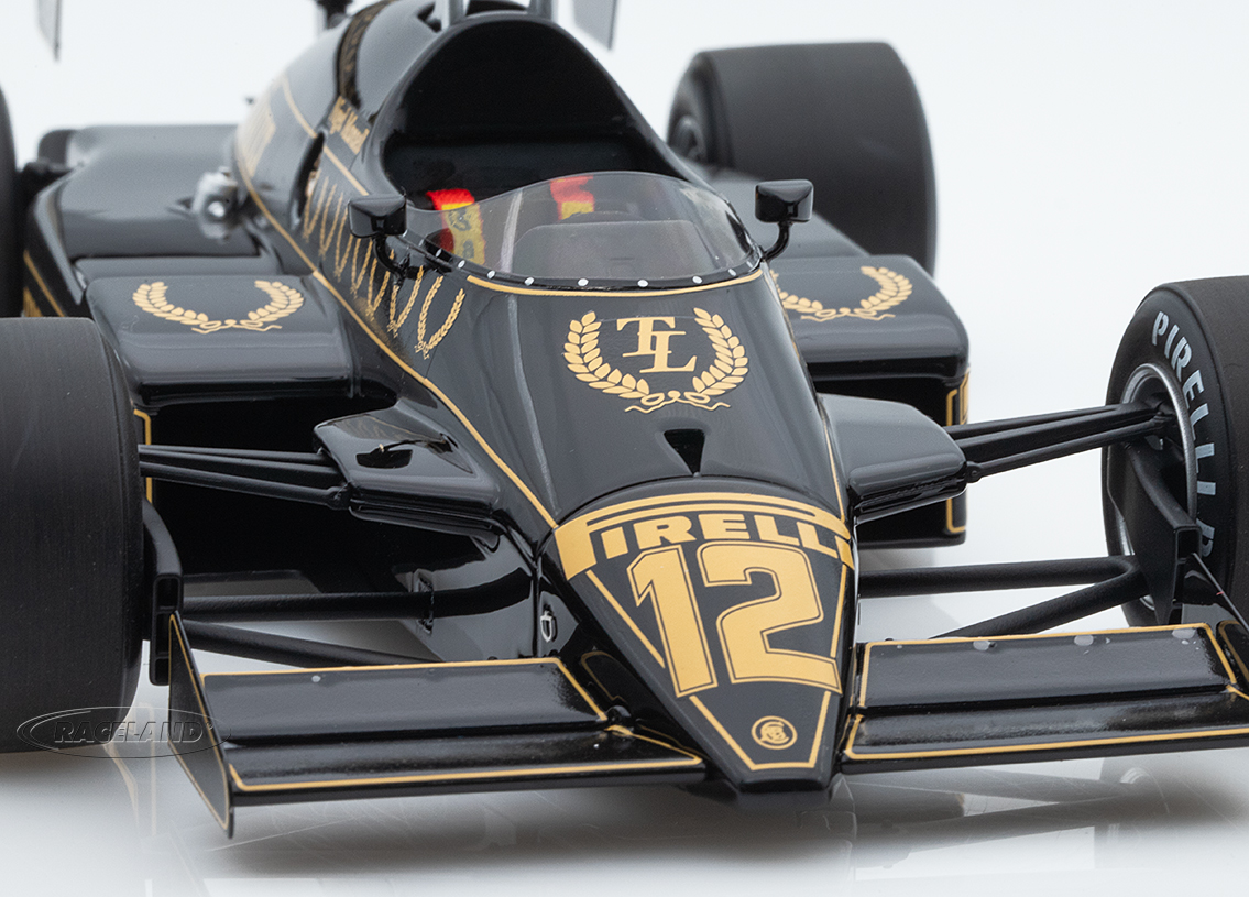 Lotus 94T Renault V6 F1 John Player Special 4° British GP Silverstone 1983