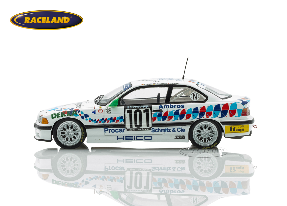 BMW M3 E36 Heico Motorsport winner 24H Nürburgring 1994